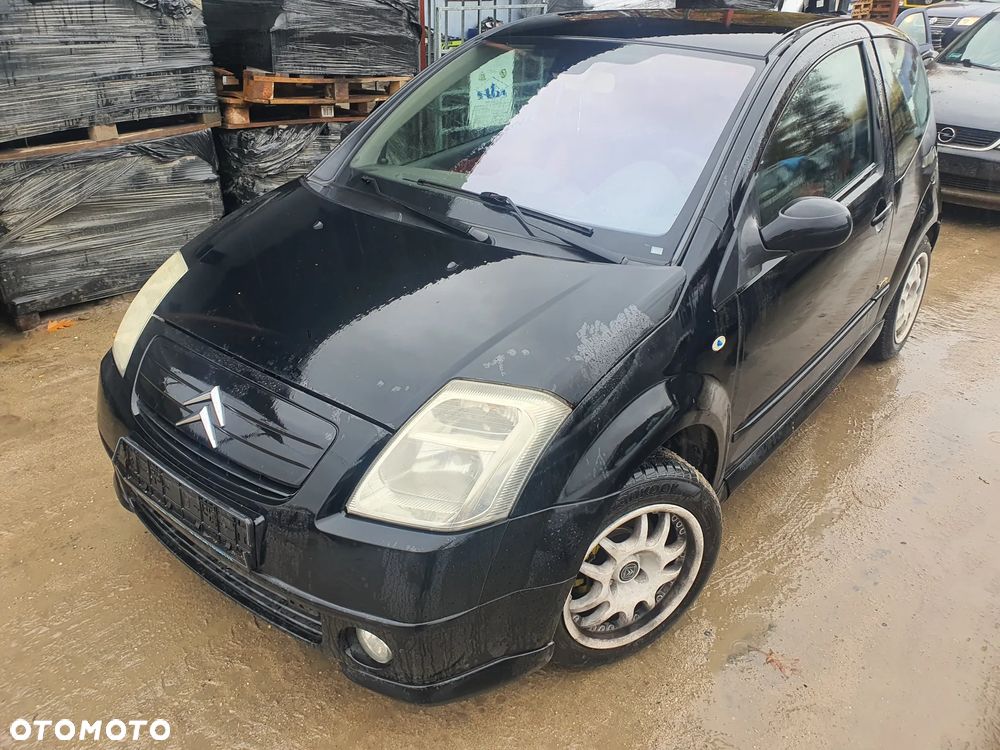 citroen c2 1.4 16v KFU silnik skrzynia sanki belka przód tył wahacz zacisk zwrotnica maglownica - 1