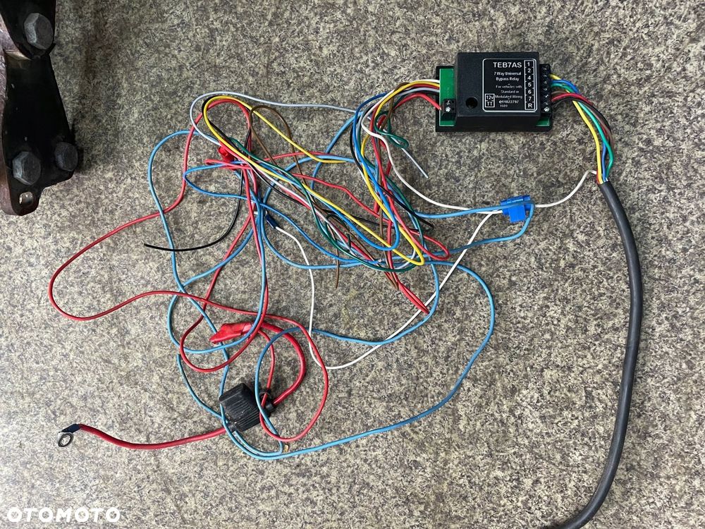 Hak holowniczy odkrecany kula belka wiazka 7 PIN BMW X5 E70 S-150kg - 8