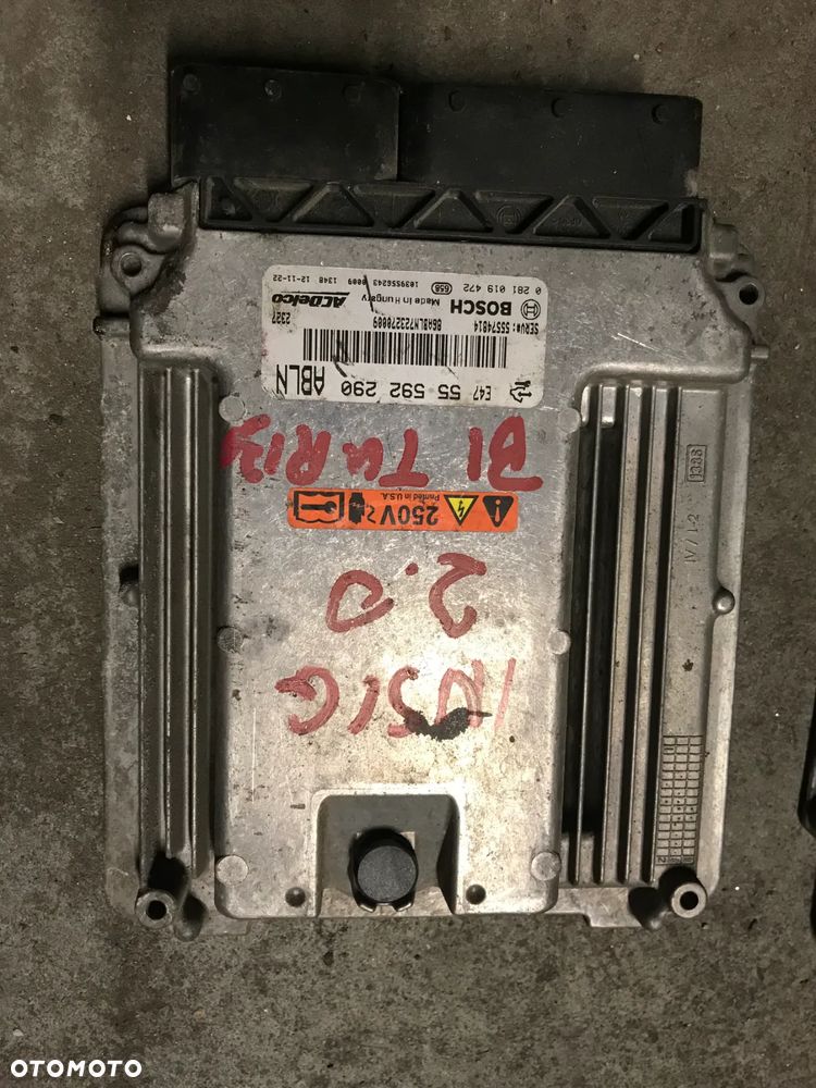 OPEL STEROWNIK KOMPUTER SILNIKA 55592290