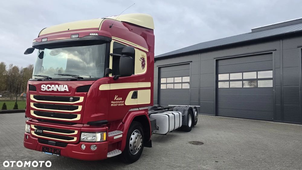 Scania G410 Euro 6 6x2 bez EGR do zabudowy beczka mleko laweta super stan! świeży import z Holandii - 4