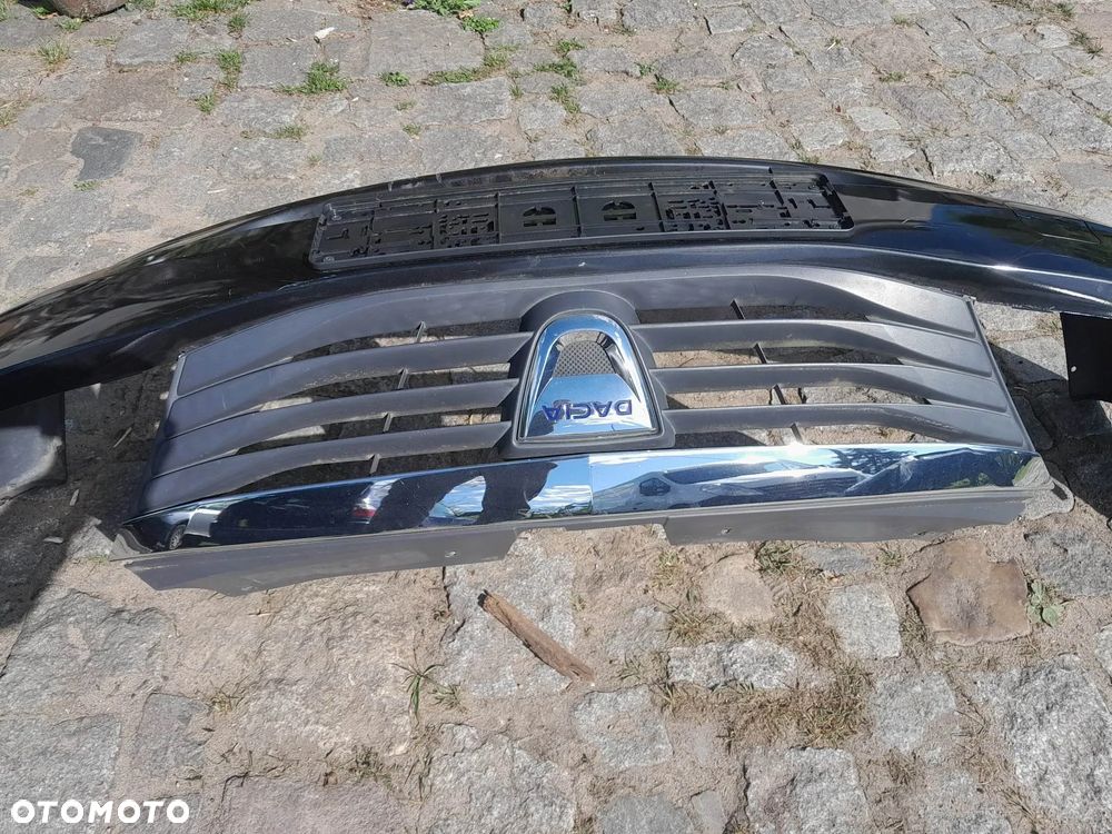 ZDERZAK PRZEDNI PRZÓD DACIA LOGAN I LIFT 08-12 GRILL KRATKA - 4