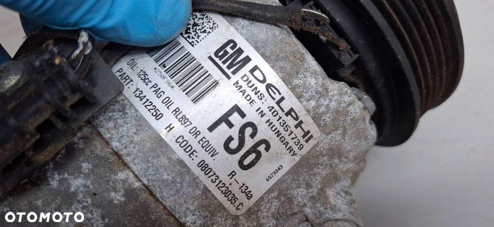 opel astra k kompresor sprężarka klimatyzacji - 3