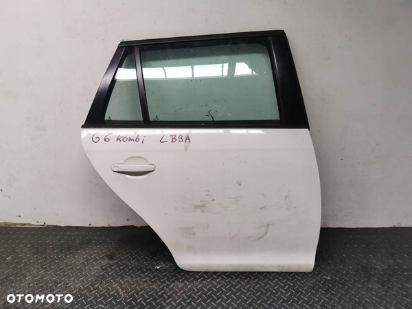 DRZWI PRAWY TYŁ VW GOLF VI KOMBI KOD LAKIERU LB9A
