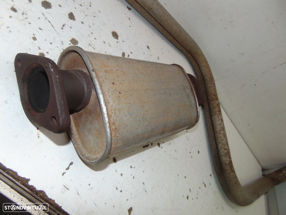 Volvo 480 TURBO tubo/panela de escape pequena - 6