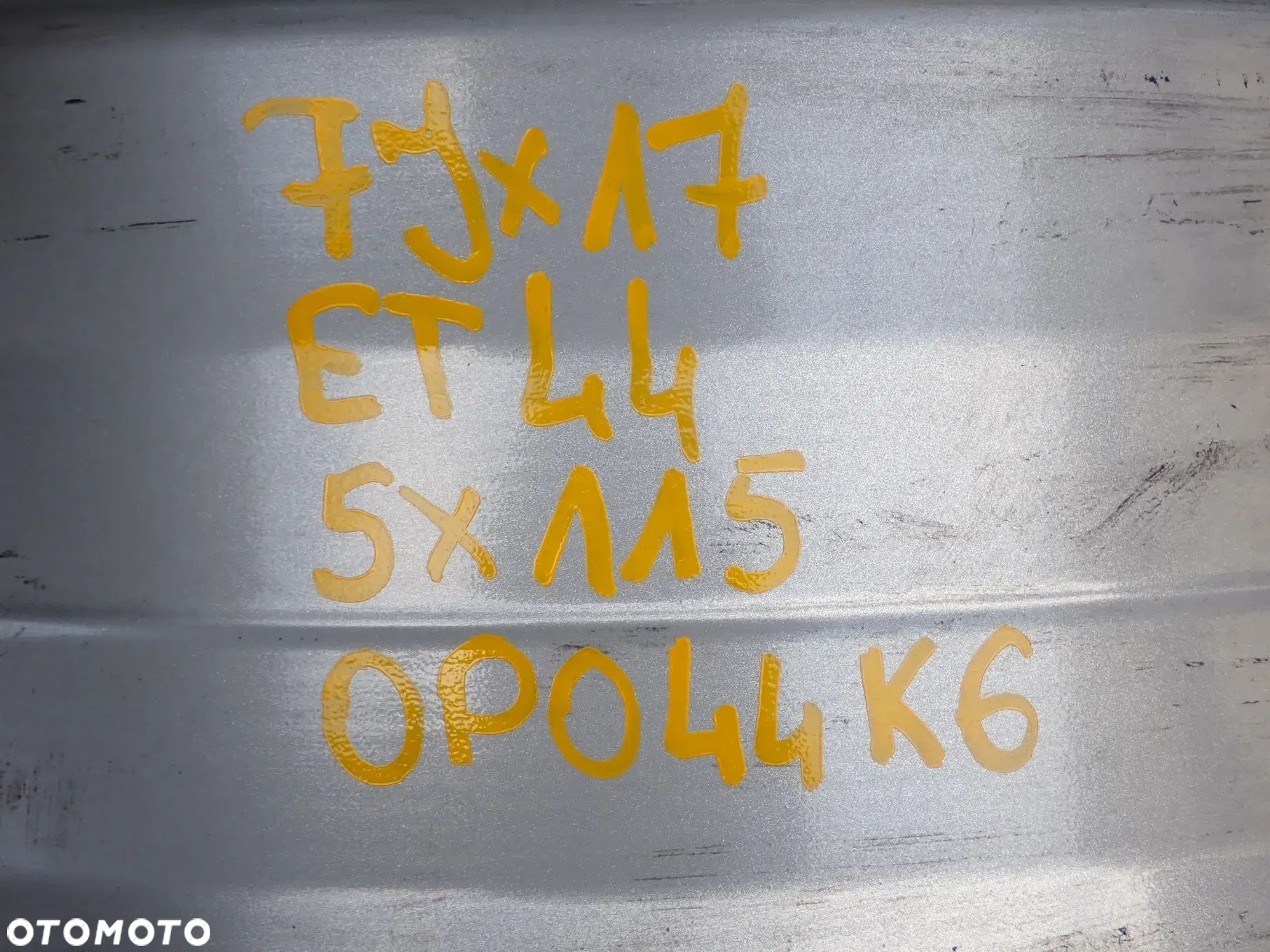 FELGI ALUMINIOWE OPEL 7JX17 ET 44 5X115 0P044K6 - 8