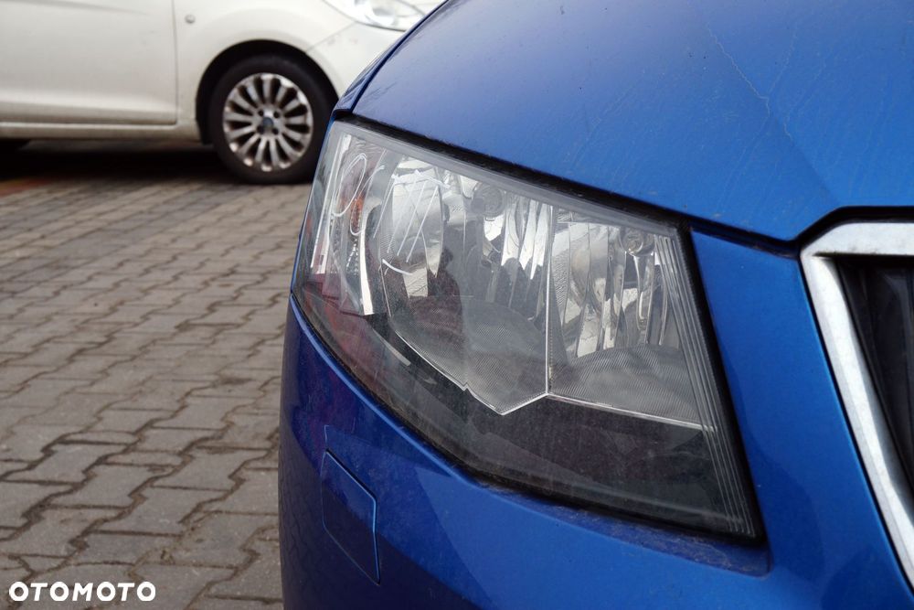 MASKA ZDERZAK BŁOTNIKI LAMPY OCTAVIA III 5E5 LF5W RADAR SPRYSKI SKODA 2012-2016 NIEBIESKI PRZÓD KOMPLETNY - 20