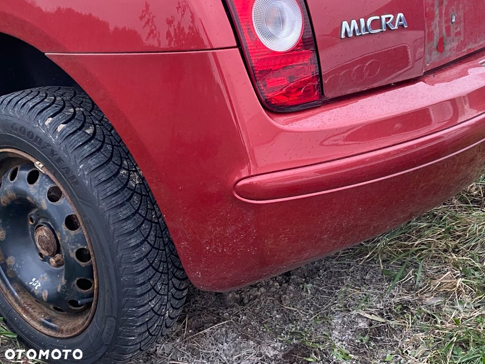 Nissan Micra k12 lift Zderzak TYŁ TYLNY 3-drzwi A32G IDEALNY - 3