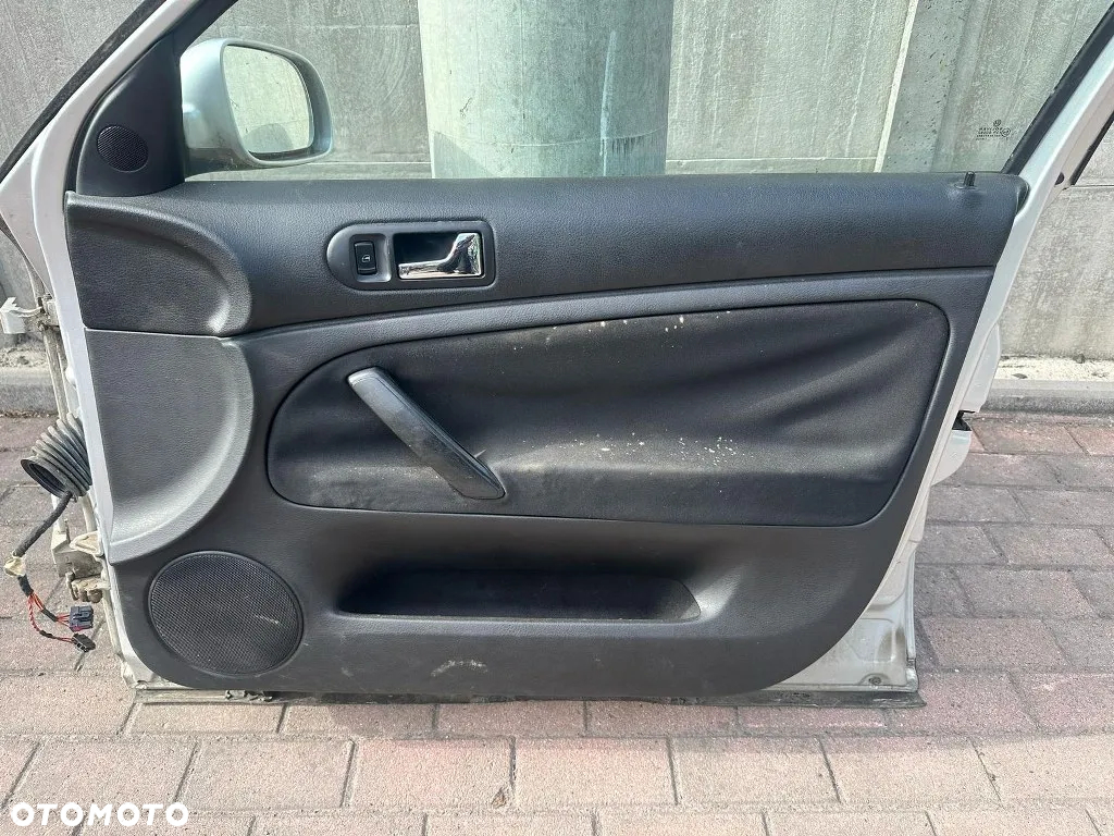 Drzwi Przednie Prawe Przód Kompletne Vw Passat B5 Lift 2001-2005 Srebrny Met. - 10