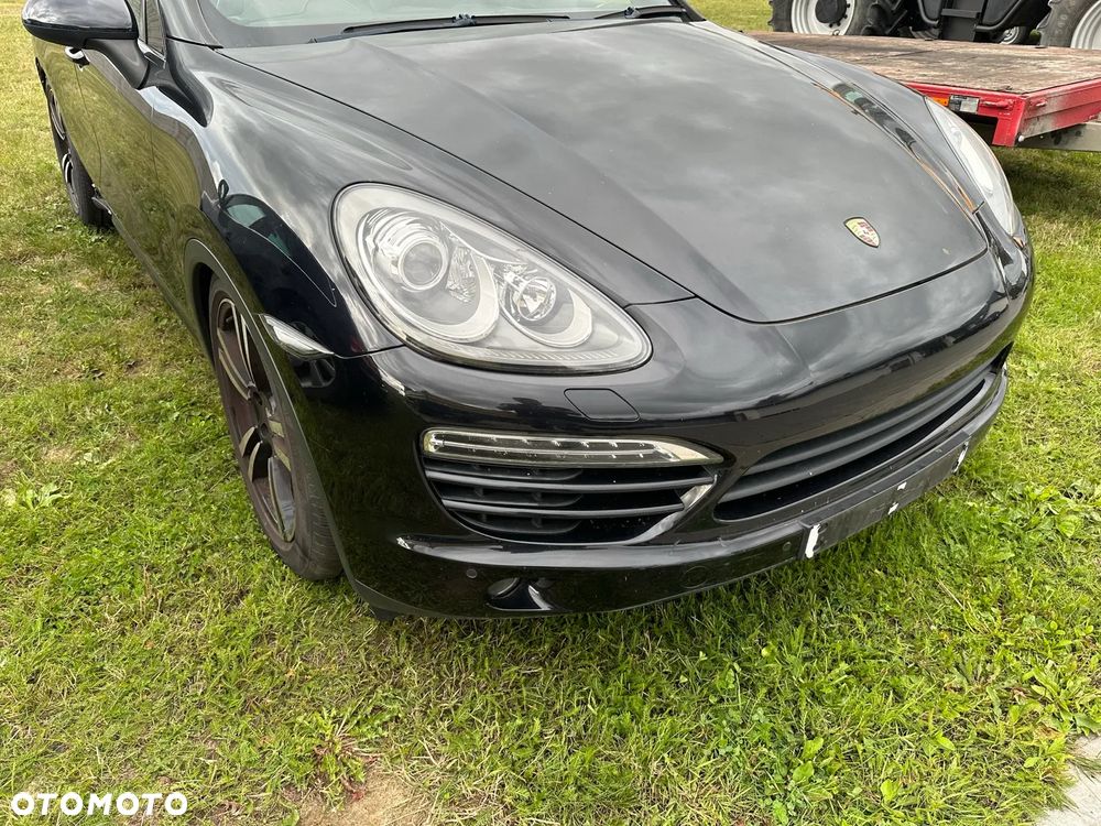 Porsche Cayenne S 958 kompletny przod maska zderzak lampy pas LC9X - 1