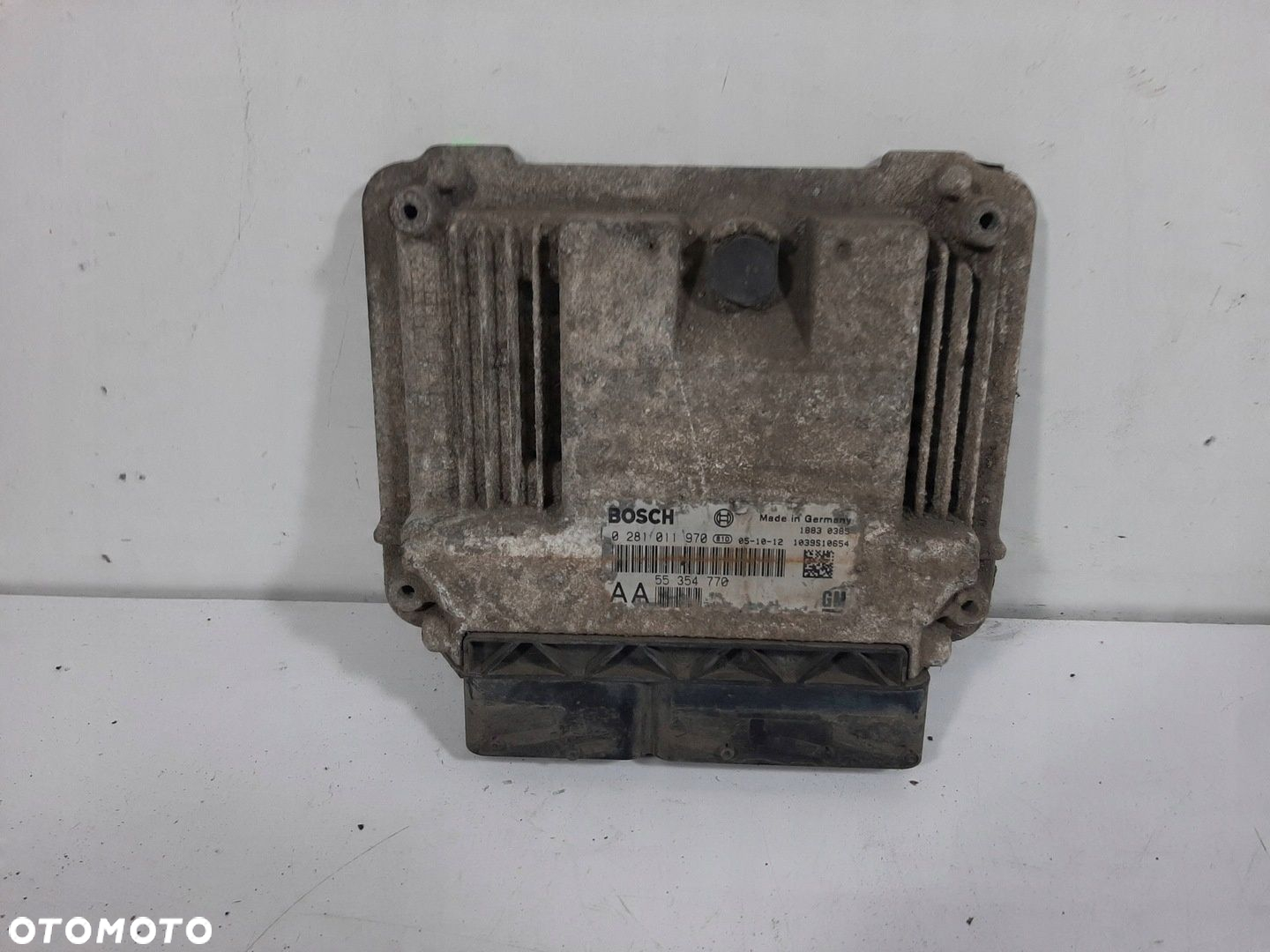 OPEL ASTRA H KOMBI 1.9CDTI 06R STEROWNIK SILNIKA ZESTAW 0281011970 55354770 - 2