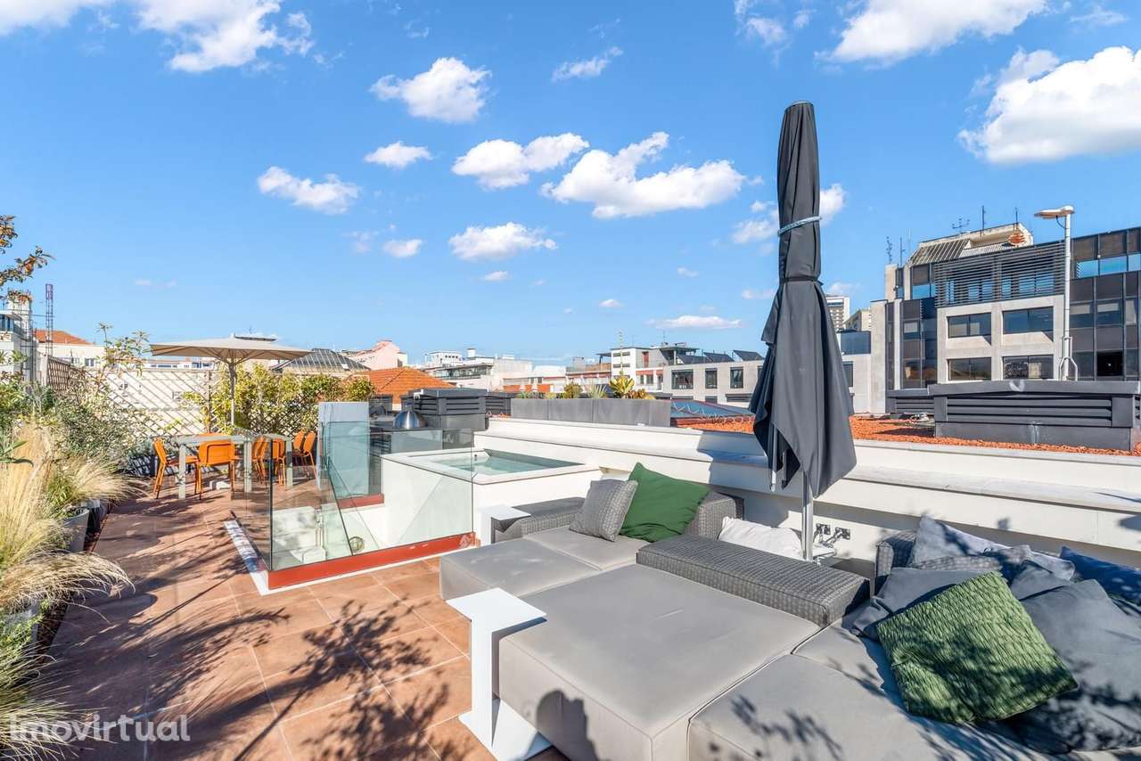 Apartamento T4 com piscina, Avenidas Novas, Lisboa - Grande imagem: 2/55