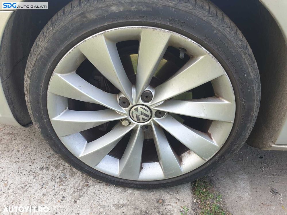 Set 4 Jante Roti Aliaj Interlagos 235 40 18 R18 5x112 8Jx18H2 ET41 Volkswagen CC 2012 - 2017 Cod 3C8601025D - 2