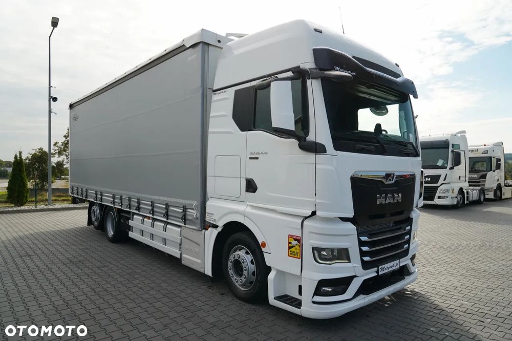 MAN TGX 26.470 / 6x2 / FIRANKA / SOLÓWKA / 6x2 / 120 m3 / OŚ PODNOSZONA / KLIMATYZACJA POSTOJOWA / PODŁOGA SZYNA DESKA / - 7