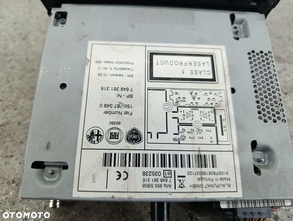 RADIO FABRYCZNE ALFA ROMEO MITO 1560873490 1.6 JTDM - 5