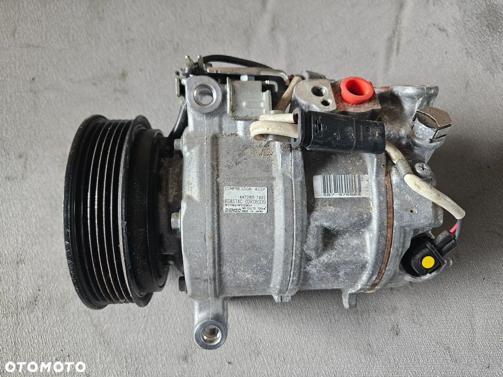 Sprężarka pompa klimatyzacji MERCEDES W117 W176 1,5 CDI 447280-7432 - 1