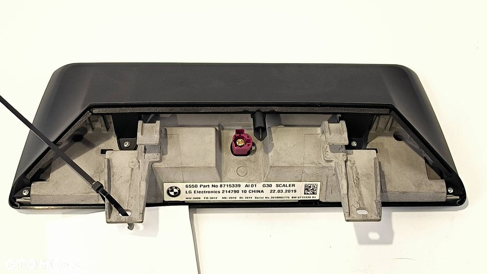 WYŚWIETLACZ PANEL BMW 5 530D G30 8715339 - 3
