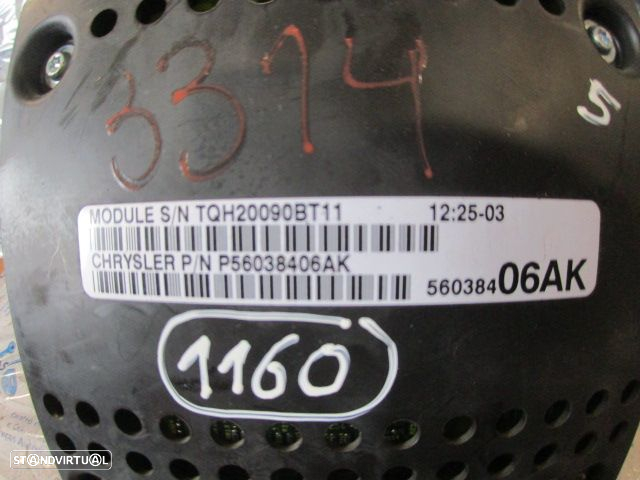 Caixa Fusiveis 56038406AK JEEP GRAND CHEROKEE 1 FASE 2 2005 3.1CRD 4X4 140CV 5P VERDE - 3