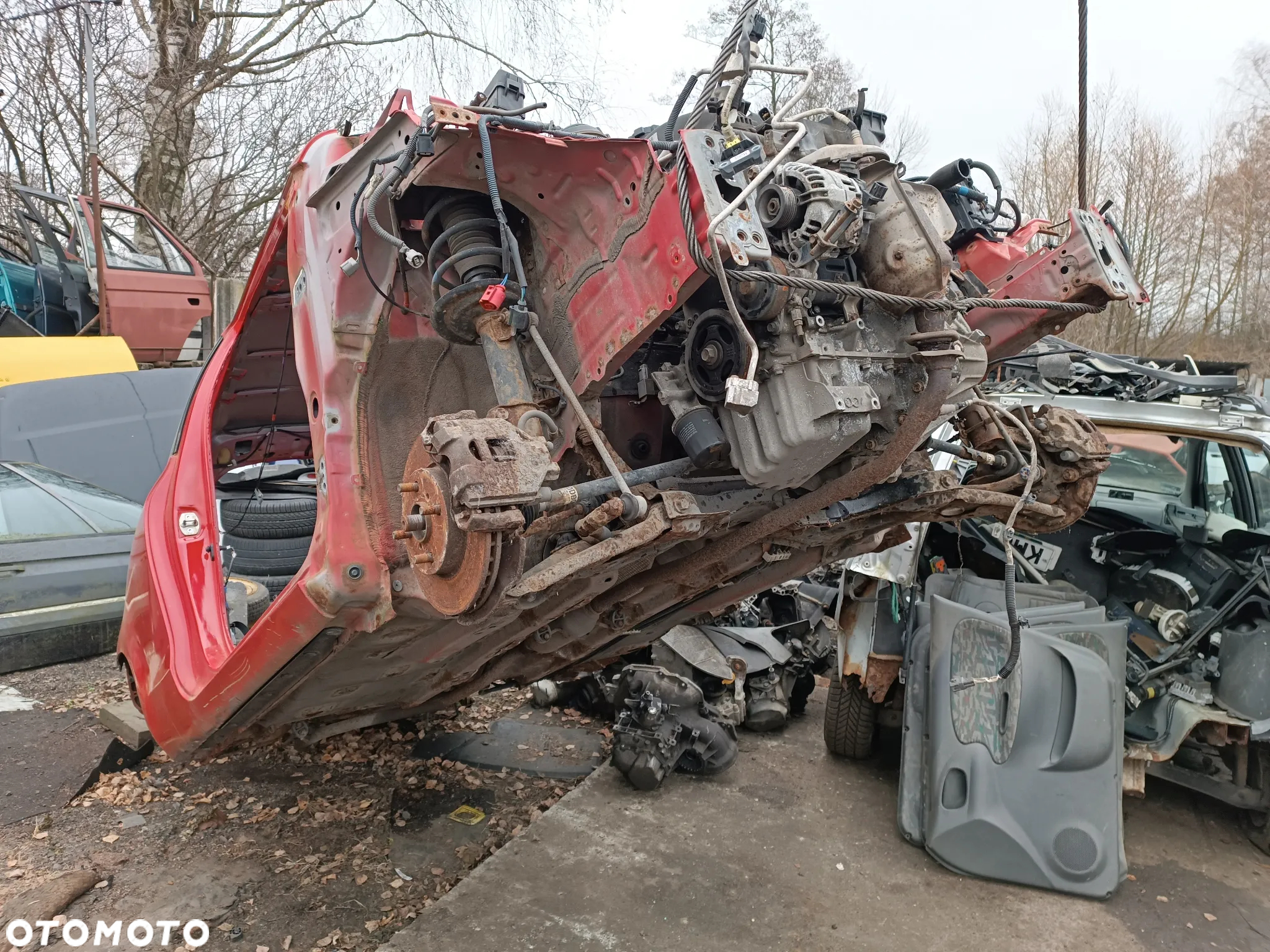 Toyota Yaris II drzwi szyby skrzynia zawieszenie koła - 18