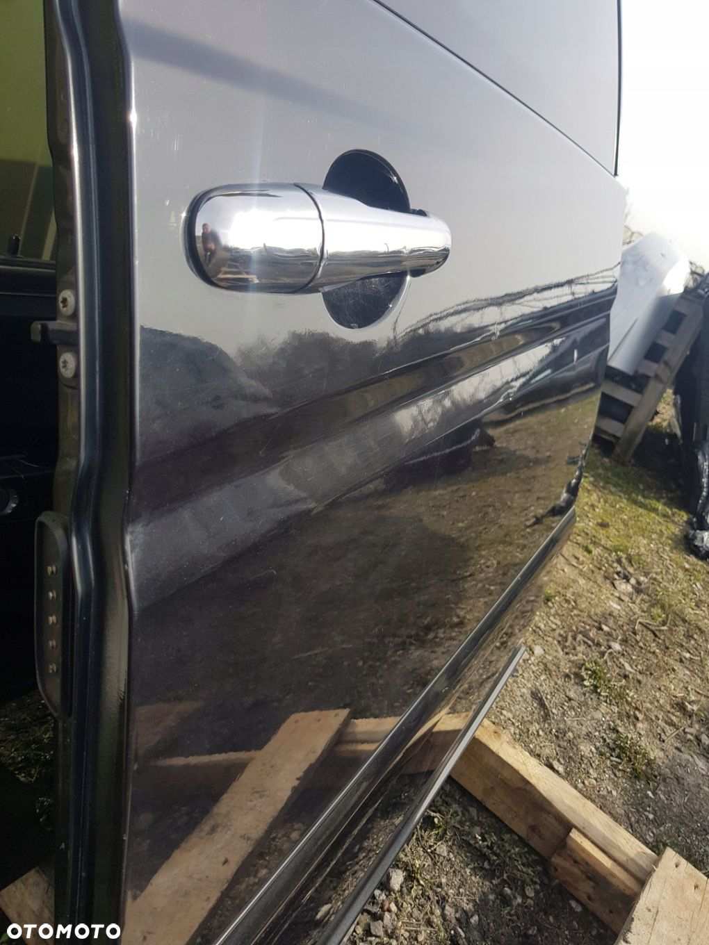 MERCEDES VITO II W639 Drzwi lewy TYL PRZESOWNE BDB STAN - 12