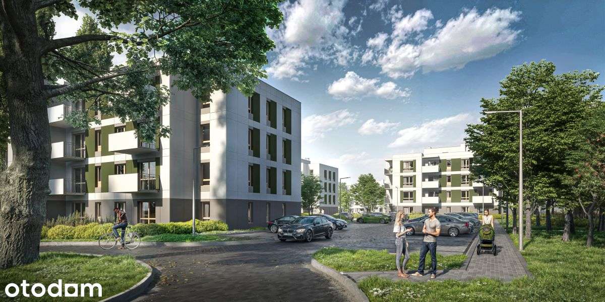 3-pokojowe mieszkanie 66m2 + balkon Bezpośrednio