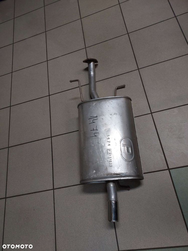 TŁUMIK końcowy tylny  Mitsubishi Lancer 1.3I12/91-11/95 1.3I-12V 11/95-05/01/ 1.6 16V 12/91-96 - 2