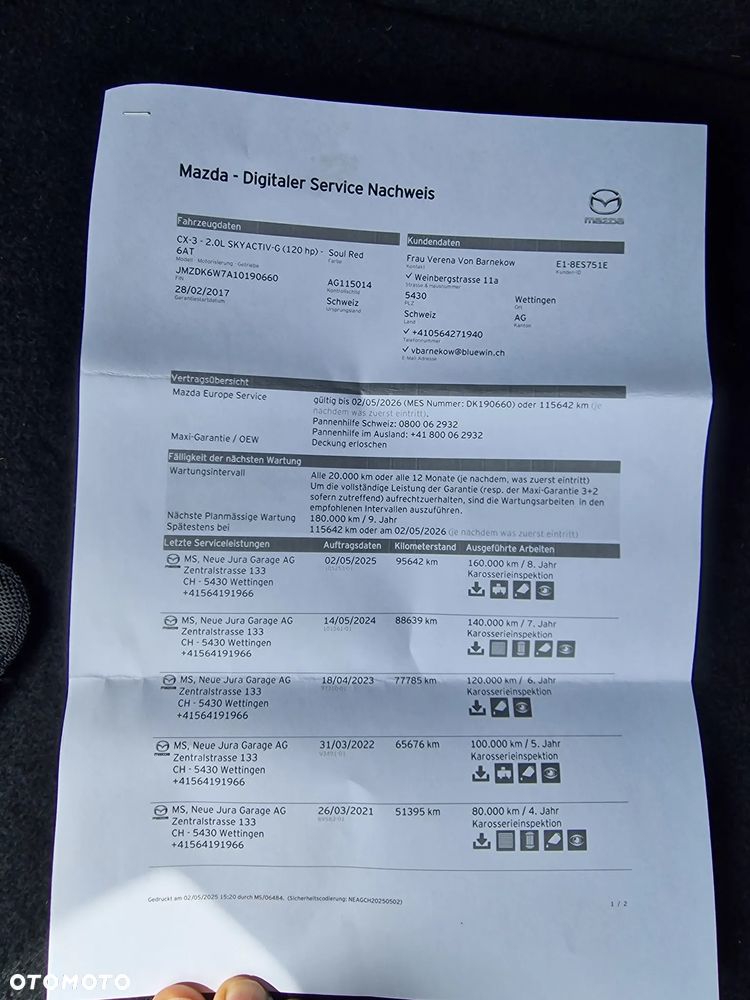 Mazda CX-3 SKYACTIV-G 120 SKYACTIV-Drive FWD Sports-Line - 37