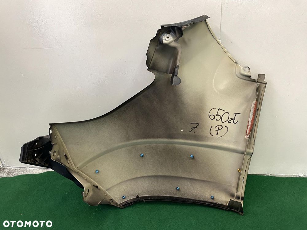 DUCATO BOXER JUMPER MAX 17- BŁOTNIK PRZEDNI PRZÓD PRAWY LISTWA CZARNY HEAVY - 5