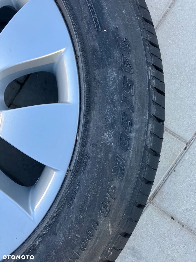 FELGA KOŁO ZAPAS BMW E65 E66 18 CALI STYLING 91 5x120 6753237 NOWA !!! - 3