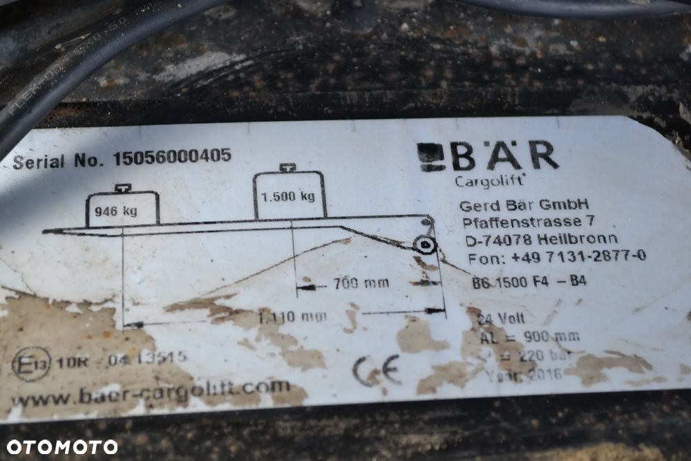 WINDA ALUMINIOWA BAR 2016 r CHOWANA POD SPÓD 1.5 t STEROWANA PILOTEM - 8
