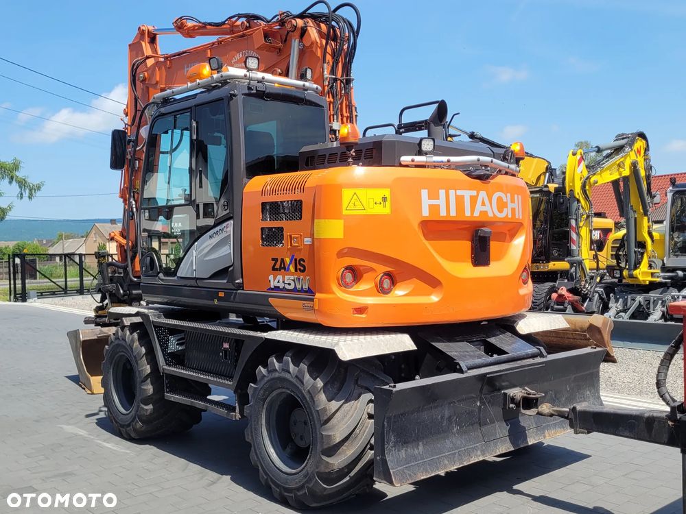 Hitachi ZX145W / ROTOTILT ze szczypcami / przyczepa / - 5