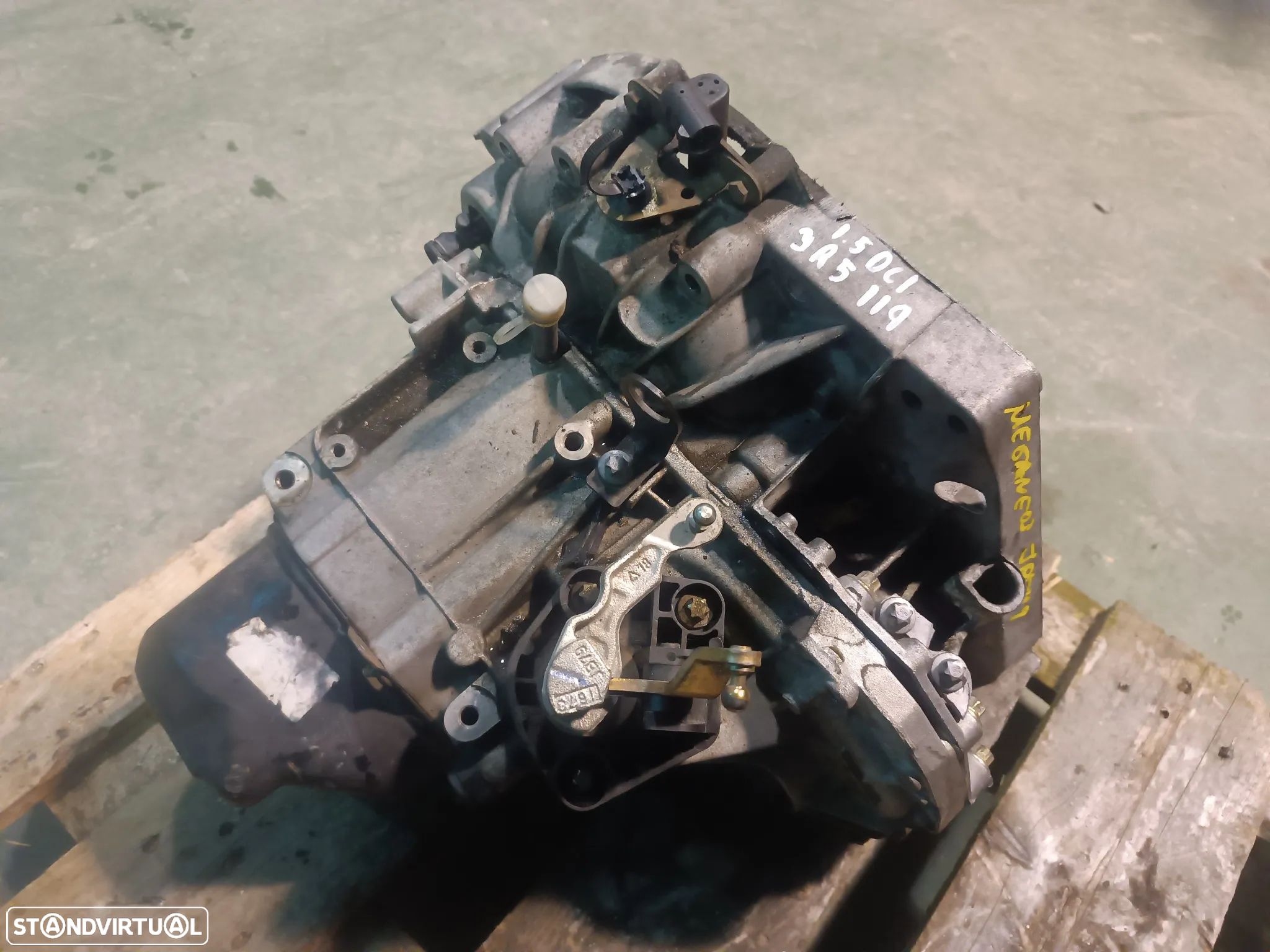 CAIXA DE VELOCIDADES RENAULT MEGANE II 1.5DCI JR5119 - 1