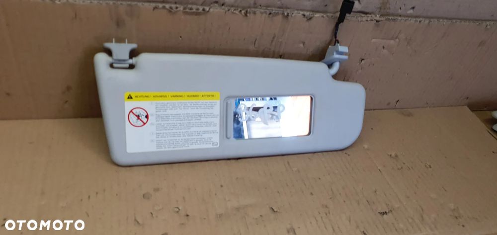 Osłona przeciwsłoneczna prawa pasażera VW Passat B6 3C0857552AB - 1