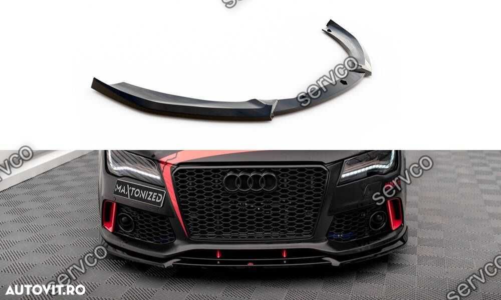 Prelungire bara fata Audi A7 RS7 Look C7 4G 2010-2017 v1 - Maxton Design - 1