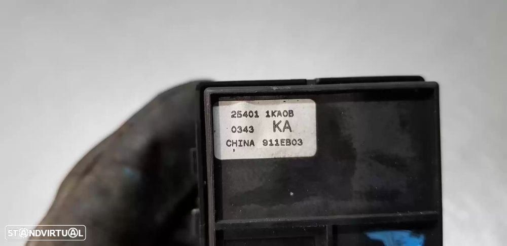 COMANDO ELEVADOR DE VIDRO FRONTAL ESQUERDO NISSAN JUKE 2013 -254011KA0B - 3