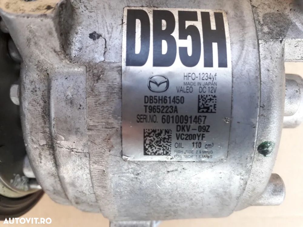 Compresor clima Mazda CX3 2.0 benzina  2011 2012 2013 2014 2015 2016 - 2