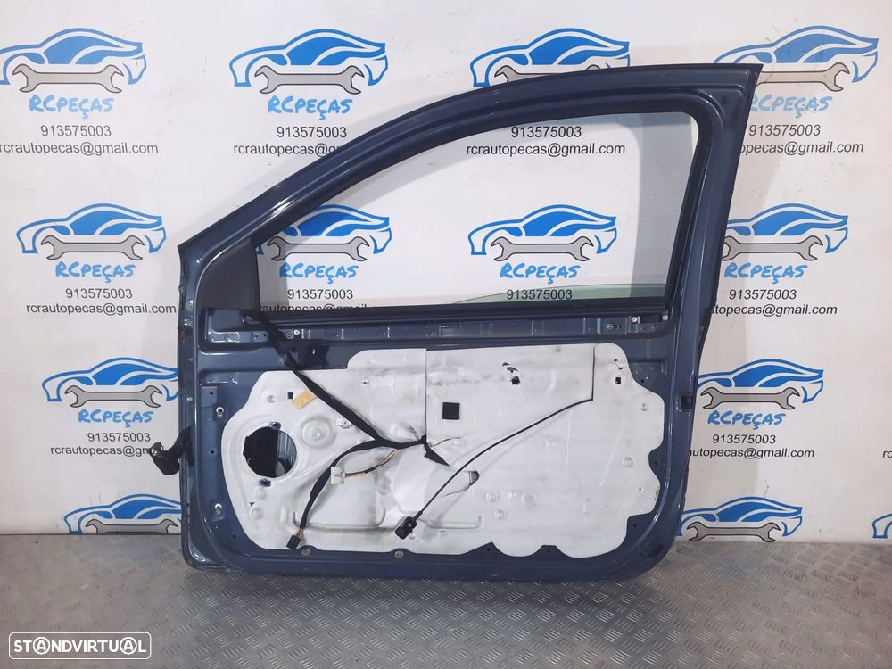 PORTA PORTAS FRENTE FRONTAL DIREITA RENAULT CLIO III 3 MK3 3 PORTAS 7751479113 FECHO ELEVADOR MOTOR PUXADOR VIDRO RETROVISOR RETROVISORES - 4