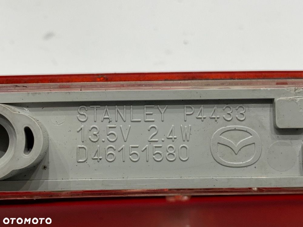 LAMPA STOP  MAZDA 6 Kombi (GH) 2007 - 2013 2.0 MZR-CD (GH14) 103 kW [140 KM] olej napędowy 2007 - - 5