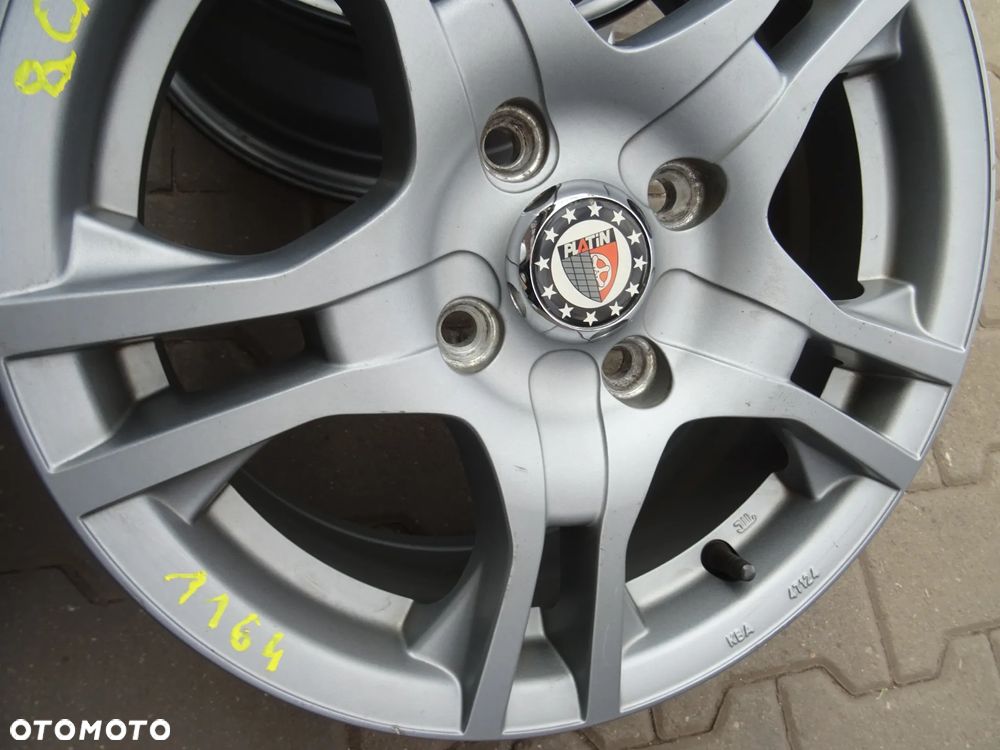 4x108x63,3 6Jx14 ET46  Ford Aluminiowe 14 firmy PLATIN Pr. Niemieckiej - 7