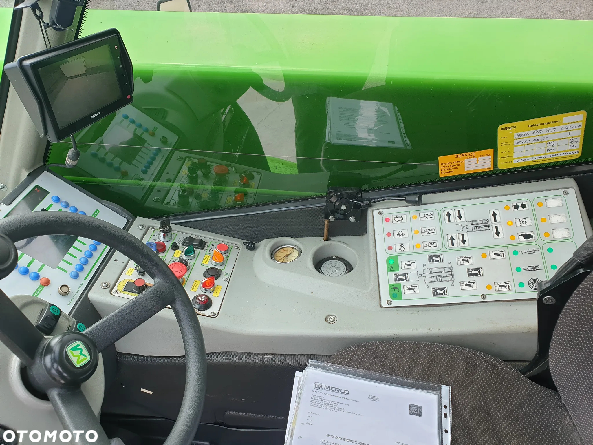 Merlo ROTO 40.30 MCSS KOSZ/PILOT/WIDŁY SPROWADZONA PIĘKNY STAN - 14
