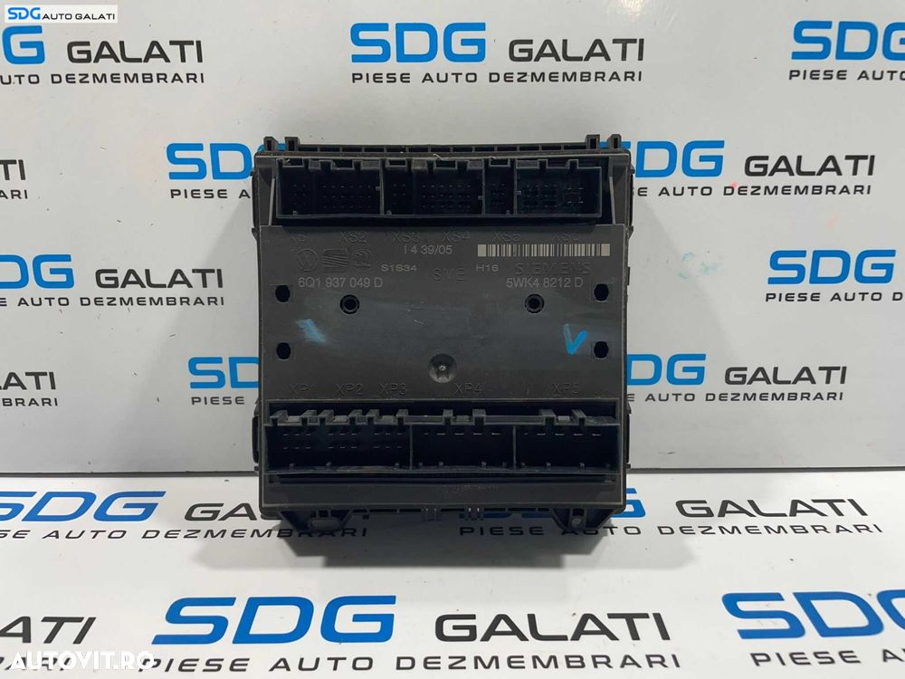 Unitatate Modul Calculator Control Confort Seat Ibiza 2002 - 2008 Cod 6Q1937049D [L3782]