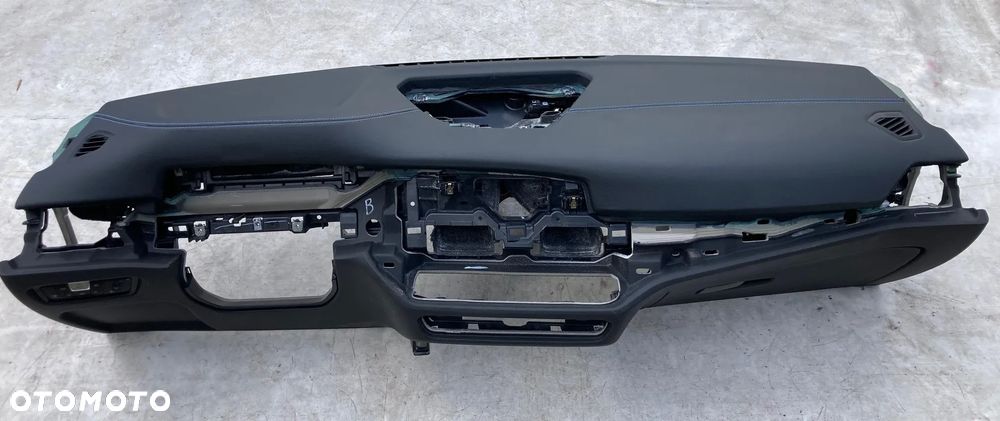 BMW 3 G20 G21 M3 G80 G81 M4 G82 G83 G22 G26 DESKA KONSOLA KOKPIT PULPIT PÓŁKA PARAPET AIRBAG KOLAN PODUSZKI POWIETRZNE KIEROWCY PASAŻERA KOLANOWA KURTYNY KURTYNA PASY PAS naprawa Raz2 !!! SKÓRA - 7