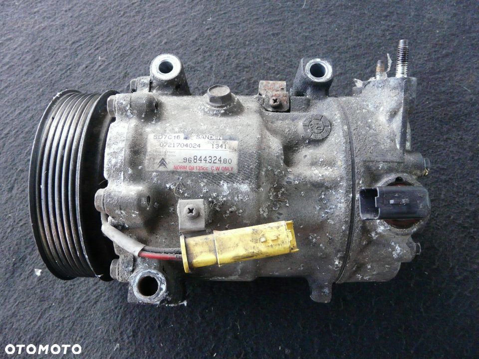 Sprężarka klimatyzacji pompa 9684432480 Peugeot 3008 Citroen - 1