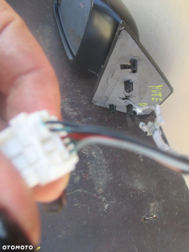 Lusterko Lewe Nissan Note E11   Z11G  5pin Europa - 3