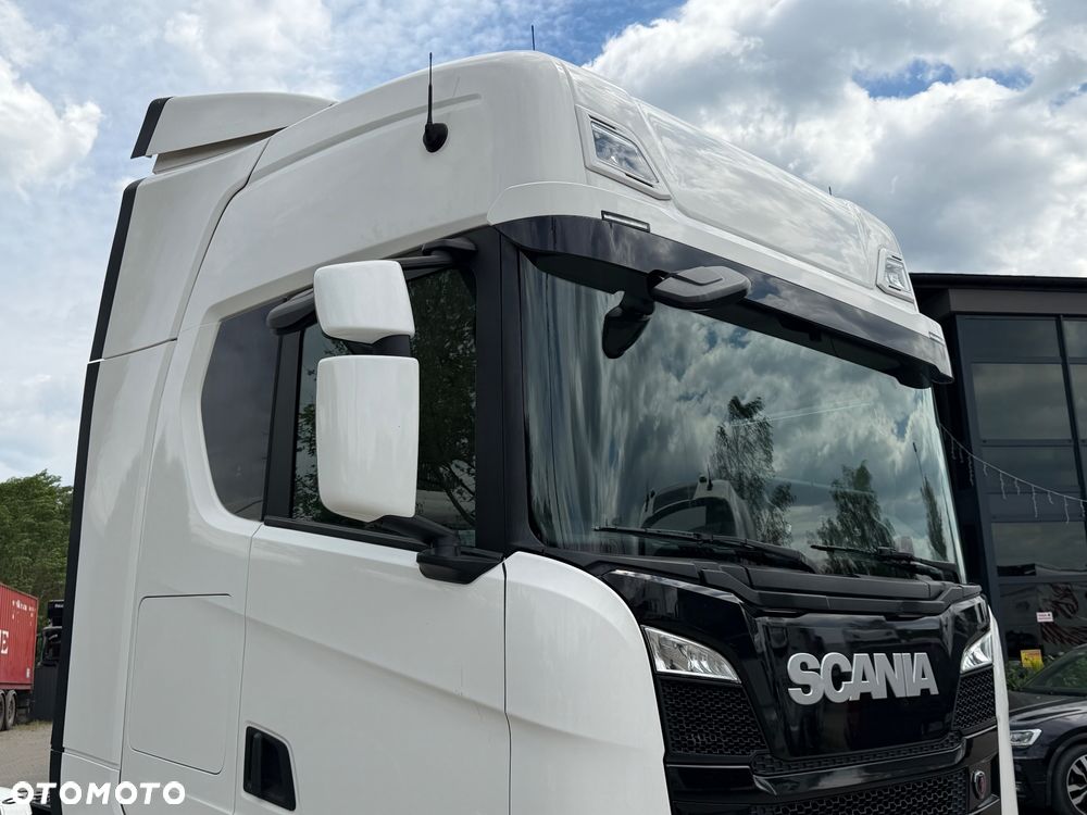 Scania Low deck mega r450 z Niemiec alcoa full led dwa duże zbiorniki navi klima postojowa nowe Tacho - 19
