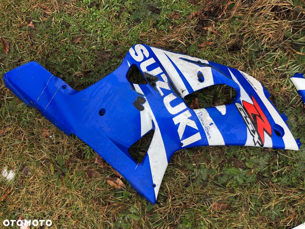 Suzuki GSX-R 600 750 K1 K2  K3 bok osłona uszkodzona owiewka - 5