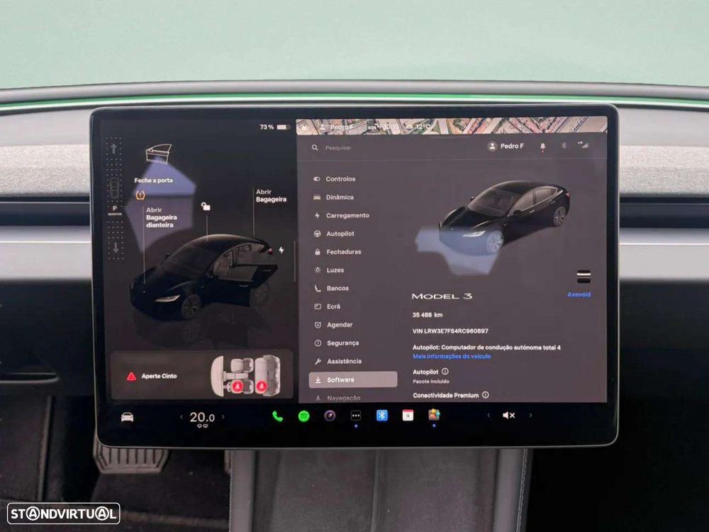 Tesla Model 3 Tração Traseira Premium - 15