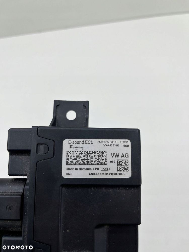 CUPRA FORMENTOR MODUŁ GENERATOR DŹWIĘKU 3Q0035335E - 4