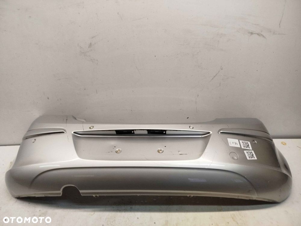 ^ ZDERZAK TYŁ TYLNY DO OPEL CORSA D Z157 SREBRNY 5D 5 DRZWI HB PDC CZUJNIKI - 1