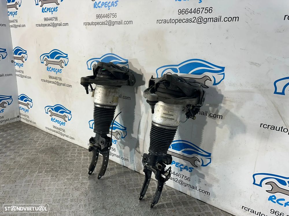 Conjunto Amortecedores Suspensão Frente Frontal Tras Traseiro VW Volkswagen Touareg 7L6412021T 7L6412022T 7L6512022E 7L6512021AG - 10