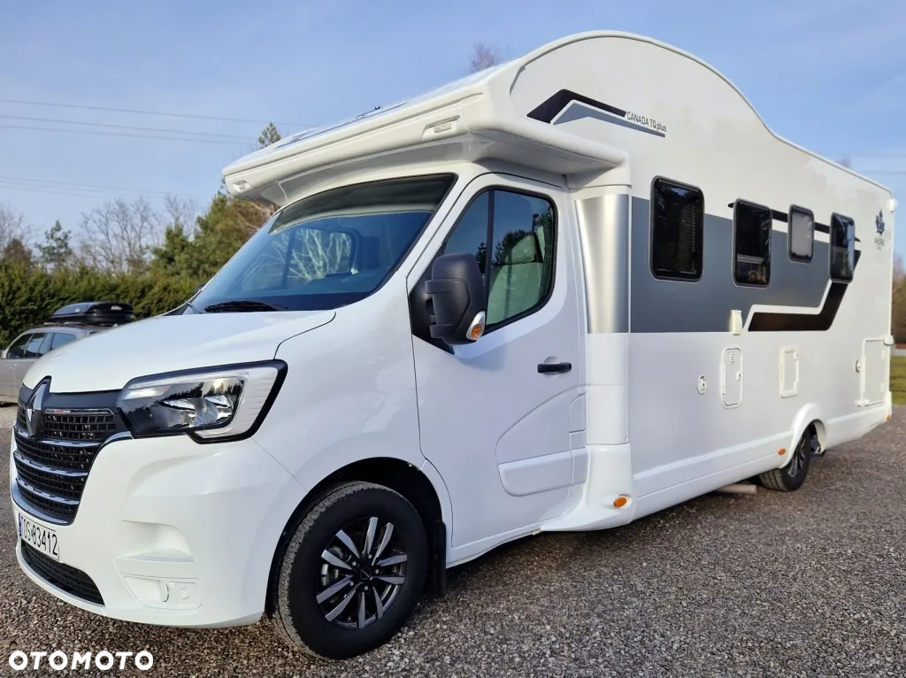 Renault Kamper PółIntegra AHORN TQplus Queensbed Jak nowy! 9000km! FV23% - 19